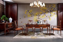 新中式家具|是不是国标红木?分享高棉花梨知识