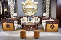新中式家具中式会所设计风格，江南小调的美韵